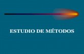 ESTUDIO DE MÉTODOS - sb9f68209c212e8cf.jimcontent.com · ESTUDIO DE MÉTODOS Es el registro y examen crítico sistemáticos de los modos existentes (y/o proyectados) de llevar a