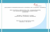 INFORME PORMENORIZADO SISTEMA DE CONTROL INTERNO ESE HOSPITAL REGIONAL DE … · 2019-03-21 · Interno de la ESE Hospital Regional de Chiquinquira presenta el informe pormenorizado