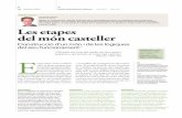 Les etapes del món casteller - COnnecting REpositories · del món casteller. Construcció d’un món i de les lògiques . del seu funcionament (1) «S’ha parlat tant i tant dels
