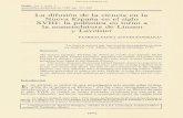  · La difusión de la ciencia en la Nueva España en el siglo X V Ill: la polémica en torno a la nomenclatura de Linneo y Lavoisier PATRICIA ELENA ACEVES PASTRANA* "La historia