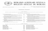 BIZKAIKO ALDIZKARI OFIZIALA BOLETIN OFICIAL …...de diciembre de 2006. Publicación de adjudicaciónes en aplicación del artículo 93 del texto refundido de la Ley de Contratos de