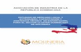 ASOCIACIÓN DE INDUSTRIA DE LA REPÚBLICA DOMINICANA · Estudio de mercado Haití para el sector de molinería de República Dominicana 1. Introducción La Asociación de Industrias