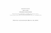 Estatuto de los Trabajadores - Tecnalia-Azpeitia · 2018-10-10 · Modificación, suspensión y extinción del contrato de trabajo SECCIÓN 1ª . MOVILIDAD FUNCIONAL Y GEOGRÁFICA
