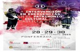 EMERGENCIAS PATRIMONIO CULTURAL 29 30 · 2016-09-06 · la intervenciÓn en emergencias en el patrimonio cultural de castilla y leÓn jornadas tÉcnicas ponferrada septiembre 2016