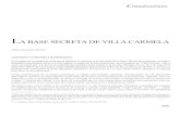 LA BASE SECRETA DE VILLA CARMELA - institutoecg.esinstitutoecg.es/wp-content/uploads/2019/01/23... · Comunicaciones 299 L A BASE SECRETA DE VILLA CARMELA Alfonso Escuadra Sánchez