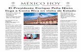 Secretaria De Relaciones Exteriores · como resultado de la visita del Presidente Pena Nieto. En 10 que se refiere al componente regional de esta visita, el Presidente Pena Nieto