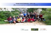 MEMÒRIA 2016 ActIvItAts REsultAts 2016_pend rev Comissio... · 2017-06-15 · 2. MEMÒRIA 2016. Activitats i resultats. Publicació de distribució a les entitats, institucions i