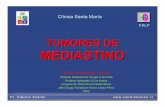 Presentacion Tumores de Mediastino 2002 - CLAUDIO SUAREZ · 2008-04-01 · Tumores de Mediastino Posterior 2 Tumores Neurogénicos 1 Sintomatología Escasa si son intratorácicos