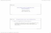 Introducción Legislación Informáticacryptomex.org/SlidesSeguridad/Legislacion.pdf– La protección jurídica de la información personal – La protección jurídica del software