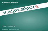 Kaspersky Anti-Virus...5 ACERCA DE ESTA GUÍA Este documento es la Guía del usuario de Kaspersky Anti-Virus. Para una utilización adecuada de Kaspersky Anti-Virus, debe estar familiarizado
