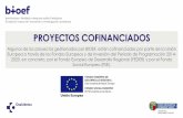 Presentación de PowerPoint - BioefAlgunos de los proyectos gestionados por BIOEF, están cofinanciados por parte de la Unión Europea a través de los Fondos Europeos y de Inversión