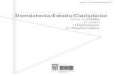 Democracia Estado Ciudadanía - FLACSOANDESen el caso de Bolivia, el cuestionamiento al sistema democrático en curso culminó en una profunda crisis societal que demandó –y aún