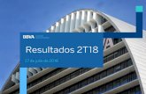 2T18 Results Presentation Prensa - Banco Bilbao Vizcaya Argentaria · 2018-08-04 · Resultados 2T 2018 27 de julio 2018 / 5 Cuenta de resultados 2T18 Grupo BBVA 9b 2T18 % % constantes