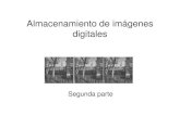 Almacenamiento de imágenes digitalesalojamientos.us.es/gtocoma/pid/tema2-2.pdf · transformada de Fourier discreta bidimensional (TFD). Núcleo separable y simétrico La ventaja