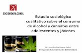 Estudio sociológico cualitativo sobre el consumo de ... · a. Utilizan el alcohol para no sentirse excluidos, para interaccionar socialmente y para «entrar» en la adultez b. El