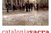 Sessió 2 - Catalonia Sacra · 2017-09-20 · Sessió 2 Divendres,15 de desembre de 2017 Basílica de Santa Maria de Mataró Programa 9.45_10.00 h. Benvinguda i presentació. 10.00_11.15