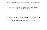 IES DO CASTRO – VIGO CURSO 2015-2016centros.edu.xunta.es/iesdocastro/.../01/...2015-16.pdf · curso 2015-2016 1. indice ... acciÓn de contribuciÓn da materia de francÉs ao plan