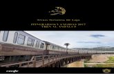 Trenes Turísticos De Lujo ITINERARIOS Y SALIDAS 2017 …tren Al Andalus, brindis de bienvenida con la tripulación y almuerzo a bordo, mientras em-prendemos viaje en dirección a