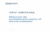 Manual TPV Virtual - Redirección · - Ds_MerchantParameters: Cadena en formato JSON con todos los parámetros de la petición codificada en Base 64 y sin retornos de carro (en el