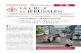 PRIMAVERA Newsletter N° 50 La cruz jerusalénoessj.org/santo_sepulcro/wp-content/uploads/2018/... · les y aquellos que están perseguidos en nombre Suyo. Los santos tendrán que