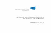 INFORME DE FISCALIZACIÓN DO CONCELLO DE OURENSE EXERCICIO 2016 · Informe de Fiscalización do Concello de Ourense, exercicio 2016 3 - Real decreto lexislativo 2/2004, do 5 de marzo,