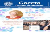 La doctora Ana Flisser recibió el Premio Carlos Slim en ... · La doctora Ana Flisser recibió el Premio Carlos Slim en Salud 2015 Pág. 7 Publicación quincenal Ao o 38 ISSN en