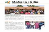 Boletín informativo • Octubre 2016 • nº 1 · 2019-05-24 · (12-26 julio) La estancia en julio de Teresa y Mikel en Mali tenía varios objetivos para Batera ibiliz: conocer
