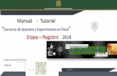 Tutorial - Universidad Autónoma del Estado de México - …web.uaemex.mx/fciencias/AyEFEdoMex/Moodle/Manual AyEF... · 2019-05-27 · Manual - Tutorial “ Concurso de Aparatos y