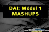 DAI: Módul 1 MASHUPS - UdL OpenCourseWareocw.udl.cat/enginyeria-i-arquitectura/bloc-dinternet-administracio... · Mashups de presentació: presenten una mateixa dada de diferents