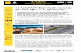 54 RallyRACC: Importants novetats en l’únic ral li mixt ... · Dijous, 25 d’octubre: Shakedown i sortida des de Salou, tram urbà a Barcelona Com cada any, el dijous previ a