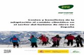 Costes y beneficios de la adaptación al cambio climático ... · caracterÍsticas de las estaciones de esquÍ alpino en espaÑa, temporada 2014/2015 .....32 tabla 2. anÁlisis descriptivo