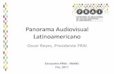 Panorama Audiovisual Latinoamericano - PRAIprai.tv/wp-content/uploads/2018/01/Panorama-Audiovisual-America-… · En Chile, los canales comunitarios hasta hoy no tienen concesiones