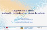 Presentación de PowerPoint · 2019-11-13 · Generalidades Biomarcadores epigenéticos en la práctica clínica: MLH1, BRCA1,MGMT 3.-Farmacos epigenéticos Inhibidores de DNMT Inhibidores