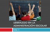 Liderazgo en la administración escolar · Estilos de liderazgo de los directivos del Ciidir Durango y la percepción de su eficacia desde el MLRC: Global Conference on Business and