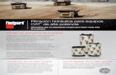 Filtración hidráulica para equipos CAT de alta potencia CAT... · CAT ® de alta potencia ... en el mercado en la actualidad, lo que le brinda un rendimiento de primera calidad