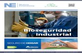 Bioseguridad industrial · ductos y servicios de bioseguridad: test, fumigaciones, desin-fecciones, servicios de diagnóstico, imple-mentación de proto-colos, nebulizadores, arcos