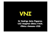 Medicina Intensiva - Dr Rodrigo Soto Figueroa. UCI …...N: 43 pts con 3 fallas en prueba de destete, 2 centros. VNI Tubo en T p Días en VM 9.5 ±8 20.1 ±13 0.03 Días en UCI 14