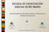 ESCUELA DE CAPACITACIÓN JUDICIAL DE RÍO NEGRO · 2018-12-13 · COMPETENCIAS INFORMACIONALES COMPETENCIAS TECNOLÓGICAS COMPETENCIAS EN ALFABETIZACIONES MÚLTIPLES COMPETENCIAS