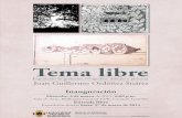Tema libre - bibliotecas.upb.edu.co · Su trabajo como diseñador gráﬁco se ha desarrollado en escenarios como el periódico El Colombiano (1994-1996) y ha participado como diseñador