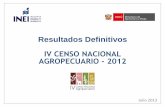 Presentación de PowerPoint · Fuente: Instituto Nacional de Estadística e Informática (INEI) - IV Censo Nacional Agropecuario 2012. Según Raza GANADO VACUNO (1 ) No incluye bueyes.