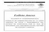 Folleto Anexo - Gobierno del Estado de Chihuahua · Folleto Anexo A n e x o a l P e r i ó d i c o O f i c i a l ... administración, manejo y conservación del recurso agua, declarando