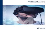 Maestro xplore - SCM Group · Maestro xplore Experiencia de realidad virtual 3D via Emilia,77 - 47921, Rimini - Italy tel. +39 0541 700111- scm@scmgroup.com - scmwood.com Con la aplicación