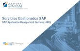 Servicios Gestionados SAP³n... · •Módulos SAP S/4 HANA y/o SAP ECC: FI, CO, MM, SD, PP, QM, PM, PS, etc. •SAP Business Intelligence: SAP Analytics Cloud (Analytics & Planning)
