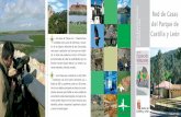 Red de Espacios Naturales de Castilla y León Castilla y León del Parque de Red de …alojamientoensegovia.es/.../cuadriptico-red-de-casas.pdf · 2016-02-12 · Casa del Parque de