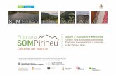 “Aquest projecte està subvencionat pel SOC i el Fons Social … · 2013-07-31 · eix 1: dinamitzaciÓ de projectes col·laboratius natura • senderisme • turisme rural •