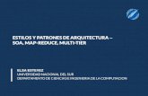 ESTILOS Y PATRONES DE ARQUITECTURA SOA, MAP ...ece/ads/downloads/Clases/2019 11...SOA –PROPIEDADES 1 SOA en una clase de arquitectura para sistemas distribuidos PROPIEDADES Visión