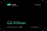 LG-P500hgscs-b2c.lge.com/downloadFile?fileId=KROWM000626564.pdf · Configuraciones de Wi-Fi 2 Toque Wi-Fi. para activarla y detectar las redes de Wi-Fi disponibles. - parecerá la