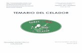 TEMARIO DEL CELADOR - Sanidad - Oposicionestodoslostestdelcelador.com/wp-content/uploads/2018/... · de pacientes. PÁG 42 Tema 15. Actuación del celador en las habitaciones de los