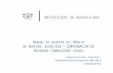 Universidad de Guadalajara CGTI... · Web viewTransferencias entre proyectos de diferentes URes de la misma Entidad de Red El menú Compensaciones/UResp, ha quedado habilitado en