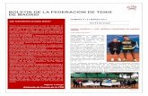 BOLETIN DE LA FEDERACION DE TENIS DE MADRID...PREMIOS A LA DEPORTIVIDAD EN LOS CAMPEONATOS JUVENILES DE MADRID 8 de marzo de 2017 La FTM ha puesto en marcha en los Campeonatos Juveniles